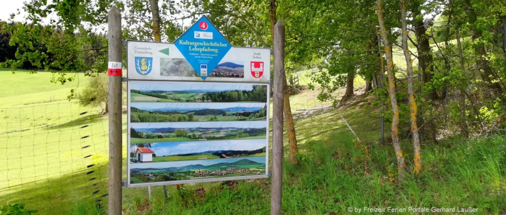 Wanderurlaub Bayerischer Wald - Kulturgeschichtlicher Lehrpfad Traitsching -Birnbrunn